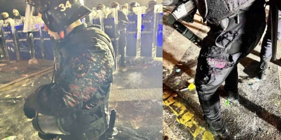 Saraçhane’deki Provokatif Eylemde Polise Asit Saldırısı Düzenlendi