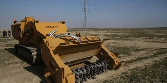 Suriye Ordusu, Mematt Mayın Temizleme Aracı Kullanımına Başladı