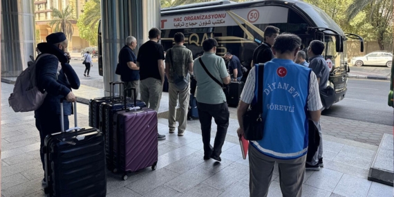 Hacıların Mukaddes Topraklardan Yurda Dönüşü Başlıyor