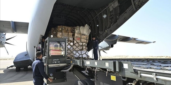Türkiye’den Filistin’e 102 Ton Yardım Malzemesi Ulaştırıldı