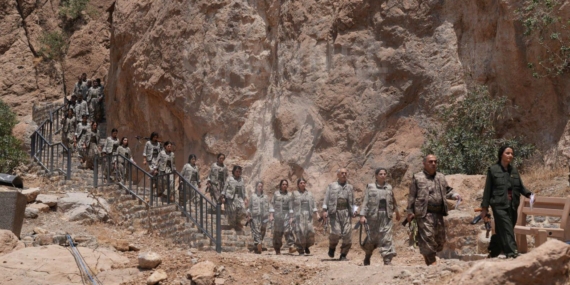 Terör Örgütü Pkk’dan Bir Grup, Silahlarını Imha Etti
