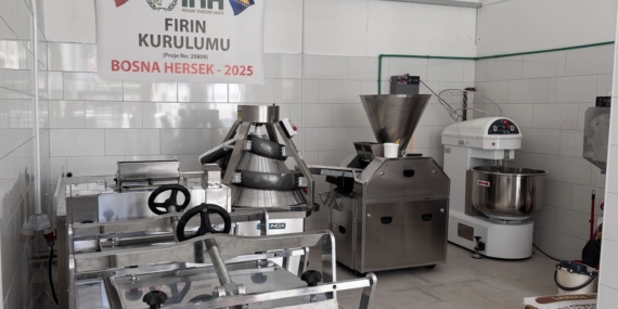 Srebrenitsa’da İhh’nın Desteğiyle Ekmek Fırını Açıldı