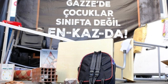 Bursa’da Gazze Için Farkındalık Alanı Oluşturuldu