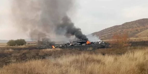 Tsk’ya Ait Askeri Kargo Uçağı Gürcistan Sınırında Düştü