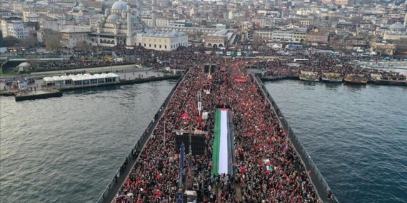 1 Ocak’ta Insanlık Gazze Için Galata Köprüsü’nde Buluşuyor