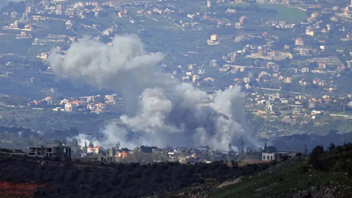 Nabatiye'ye düzenlenen İsrail saldırılarında kan döküldü