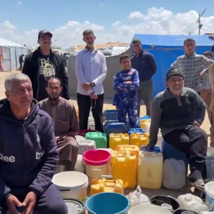 Al-Burj kampındaki 750 aile susuzlukla pençeleşiyor