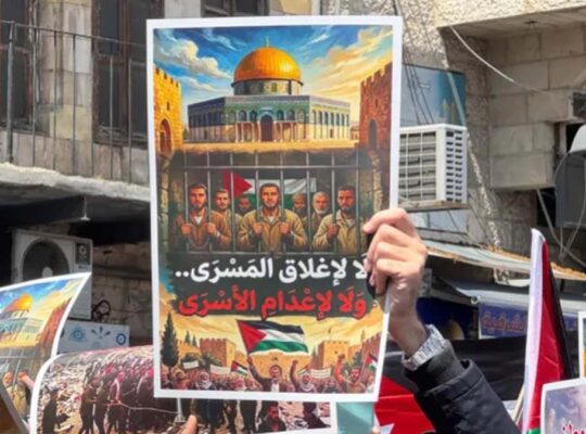 Ürdün'de Mescid-i Aksa kısıtlamalarına karşı dev yürüyüş