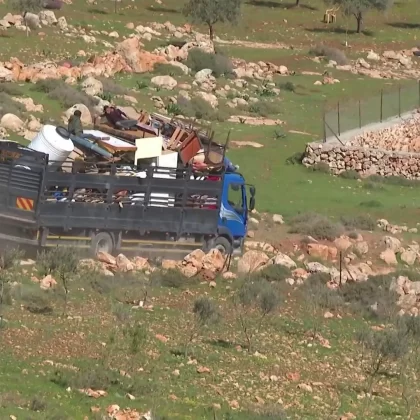 Batı Şeria'nın doğusunda bitmeyen sürgün