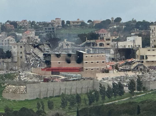 Bint Cibil'de "örümcek ağı" savaşı: İsrail'in bitmeyen saplantısı