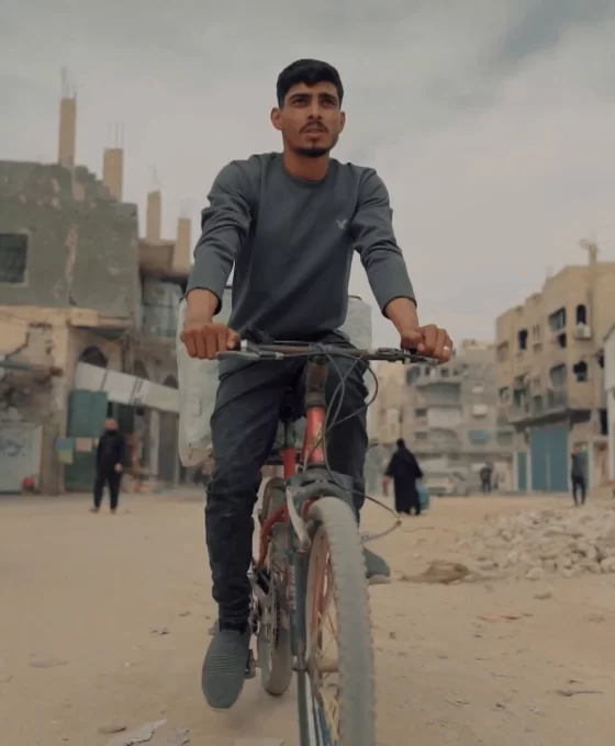 Gazze iki tekerlek üstünde: Yakıt yoksa bisiklet var