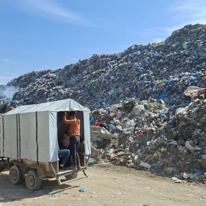 Gazze'de atık su sızıntısı yeraltı sularını tehdit ediyor