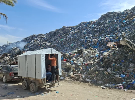 Gazze'de atık su sızıntısı yeraltı sularını tehdit ediyor