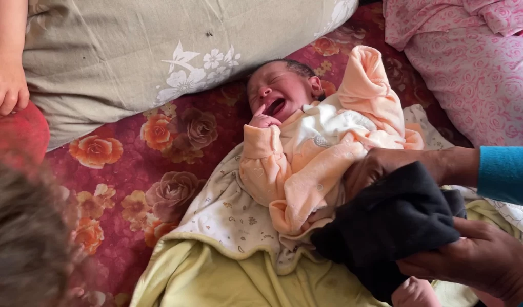 Gazze'de bebeklerin sağlığı tehlike altında