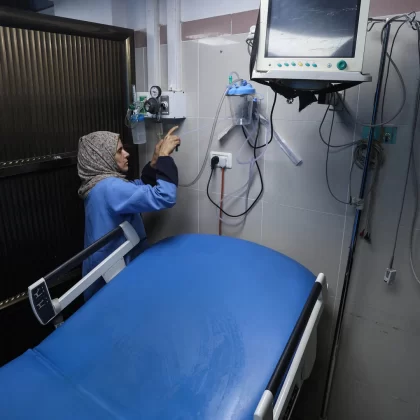 Gazze'de göz hastaları görme yetisini kaybetme riskiyle karşı karşıya