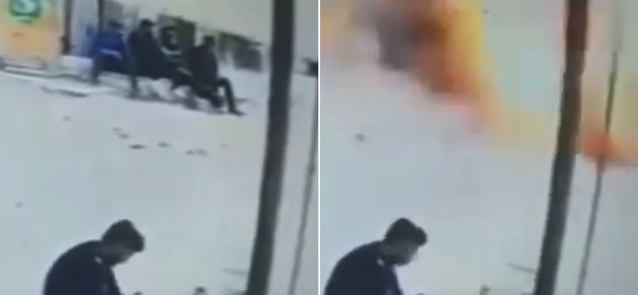 Gazze'de polis noktasına saldırı: İnfaz anı kamerada