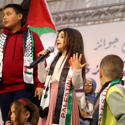 Gazzeli çocukların yetenekleri savaşın gölgesinde parladı