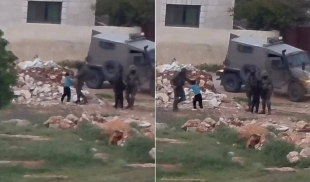 İsrail askerinin çocuğa şiddeti infiale yol açtı