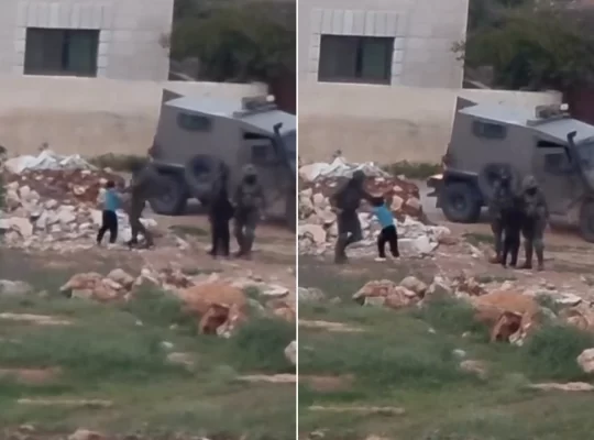İsrail askerinin çocuğa şiddeti infiale yol açtı