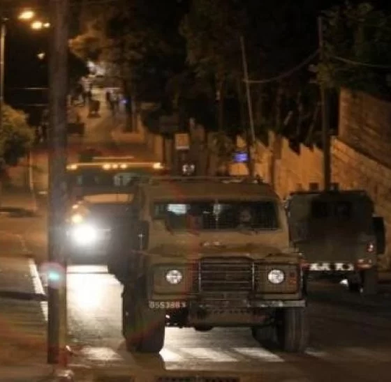 Kudüs’ün kuzeyinde askeri hareketlilik