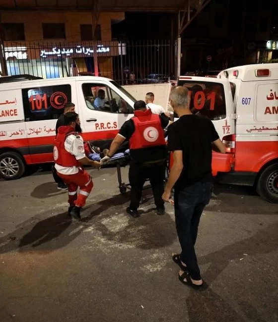 Kudüs'ün kuzeyinde İsrail ateşi: Bir yaralı