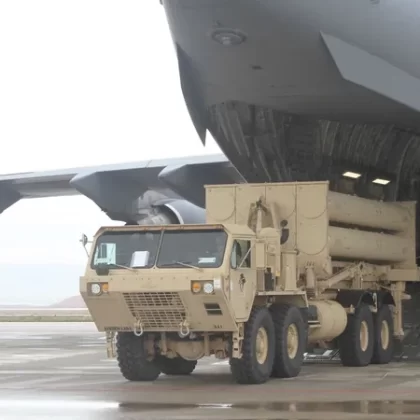 New York'ta İsrail'e destek veren askeri tesise protesto