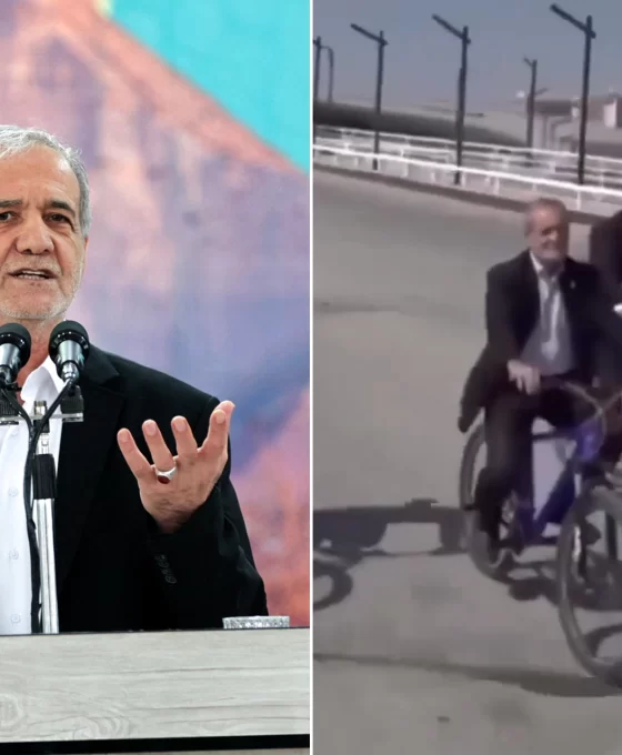 Pezeşkiyan’ın bisikletli turu: Gerçek mi, manipülasyon mu?