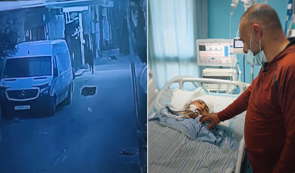 Ramallah'ta çocuk çığlığı: Oyun oynarken başından vuruldu