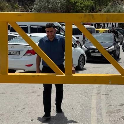 Salfiti'de "demir kapı" ablukası: Zaviye beldesi nefessiz kalıyor