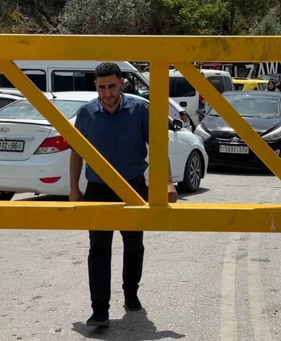 Salfiti'de "demir kapı" ablukası: Zaviye beldesi nefessiz kalıyor