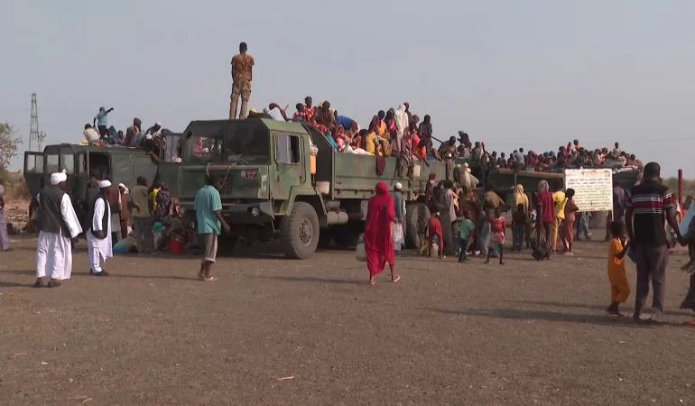 Sudan'da çatışma gölgesinde göç: Mavi Nil'de acil yardım çağrısı