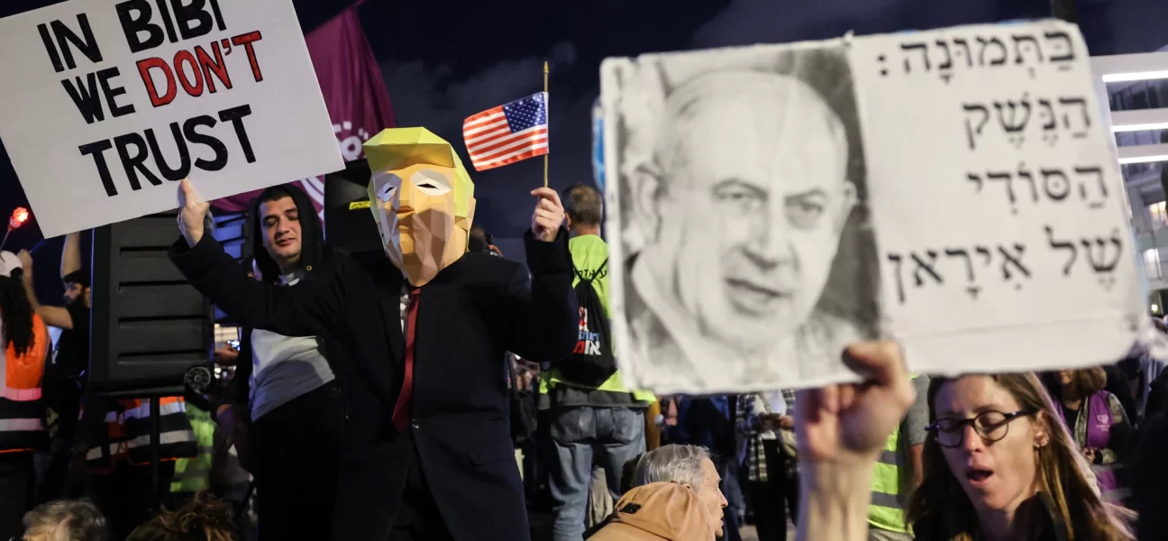 Tel Aviv’de 'Sonsuz Savaş' isyanı: Binlerce kişi meydanlarda