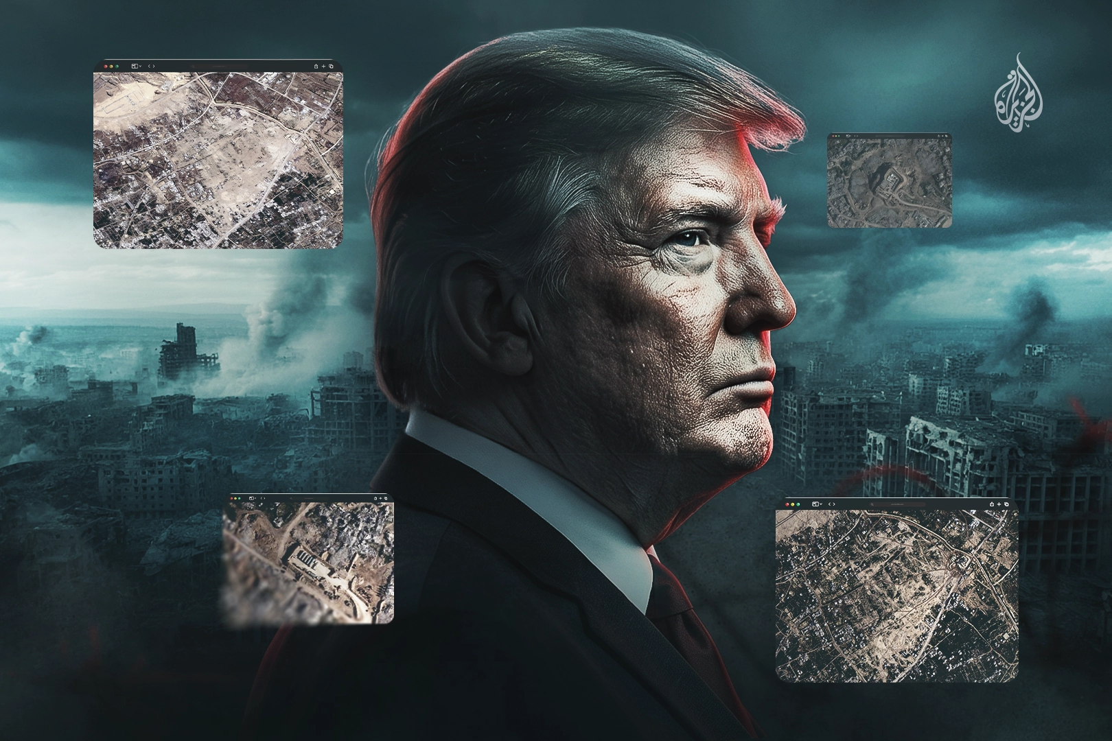 Uydular Trump'ı yalanladı: Gazze'de kalıcı işgal planı