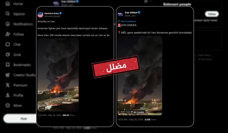 Bandar Abbas'ta patlama iddiası: Video gerçek mi?