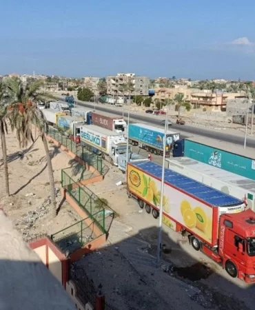 Gazze'ye giren yardım tırlarında ciddi düşüş