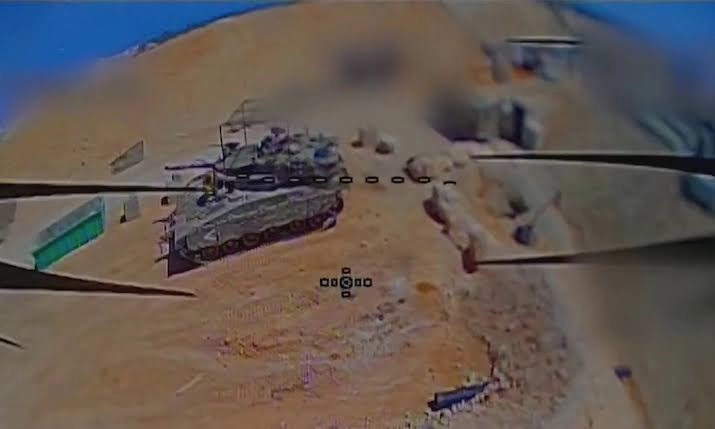 Hizbullah'a ait İHA'lar İsrail güçlerini hedef aldı