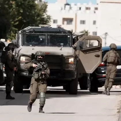 İsrail ordusundan Batı Şeria'da kitlesel baskın