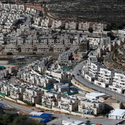 İsrail'den Batı Şeria'da yeni yerleşim yolları için dev bütçe