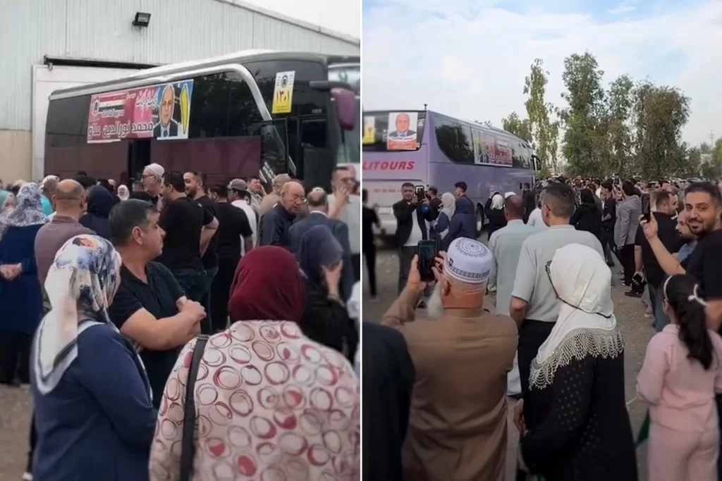 Kerküklü hacı adaylarının uçuşu iptal edildi: Karayolu tepkisi