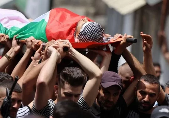 Nablus'ta Harun İştiye son yolculuğuna uğurlandı