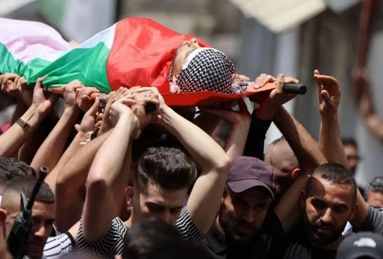 Nablus'ta Harun İştiye son yolculuğuna uğurlandı