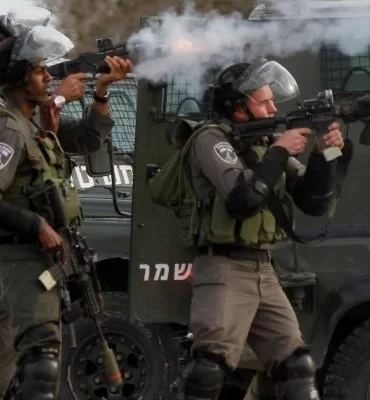 Ramallah'ta şiddetli çatışma: Bir İsrail askeri yaralandı