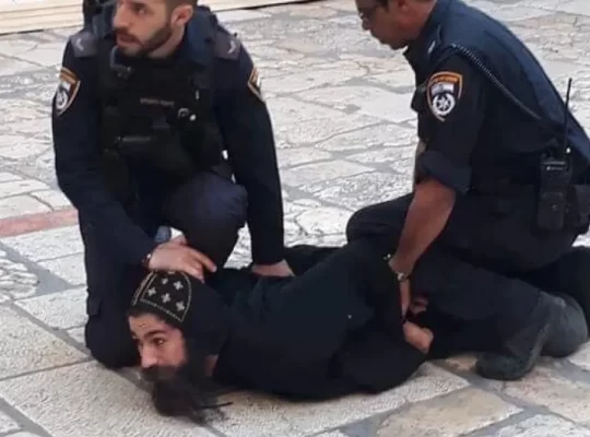 Filistin'de Hristiyan varlığına yönelik sistematik tehdit