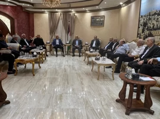 Filistinli gruplardan Mladenov yol haritasına resmi yanıt