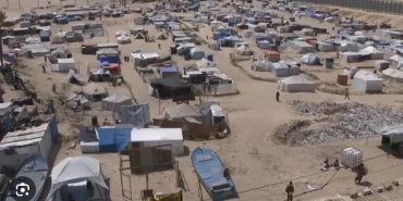 Gazze'de çadır kente saldırı: 1'i ağır 2 yaralı