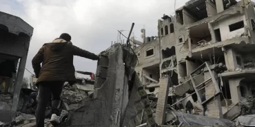 Gazze'nin güneyinde sivil konut bombalandı: Bir ölü