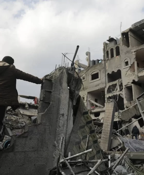 Gazze'nin güneyinde sivil konut bombalandı: Bir ölü