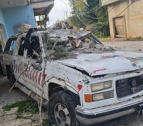 Güney Lübnan’da Kanlı Saldırı: Ambulans Hedef Alındı