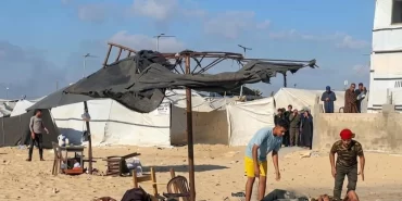 Han Yunus’un Mavaşi bölgesine İsrail saldırısı: 2 ölü, 6 yaralı