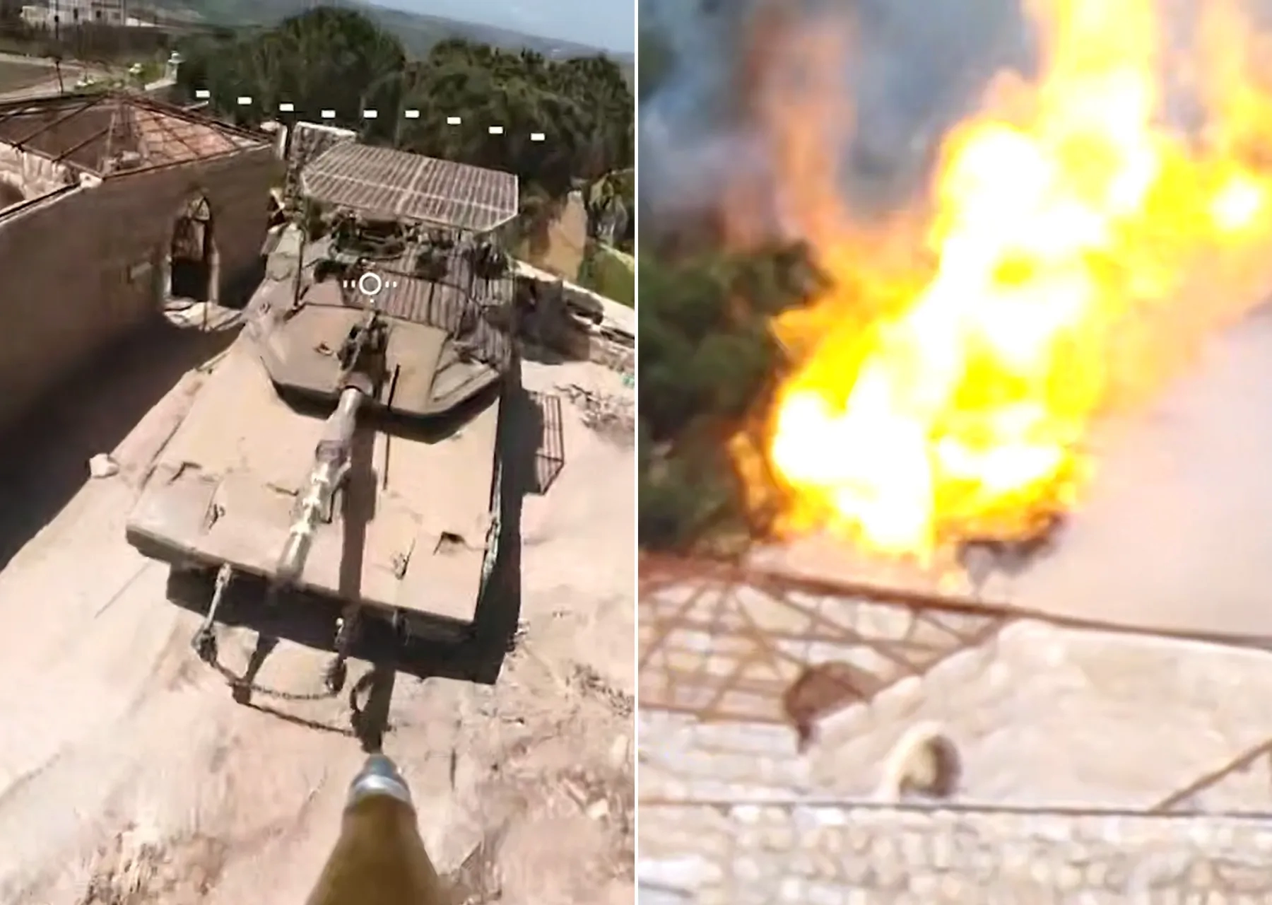 Hizbullah: Güney Lübnan'da iki Merkava tankı ve bir askeri araç imha edildi